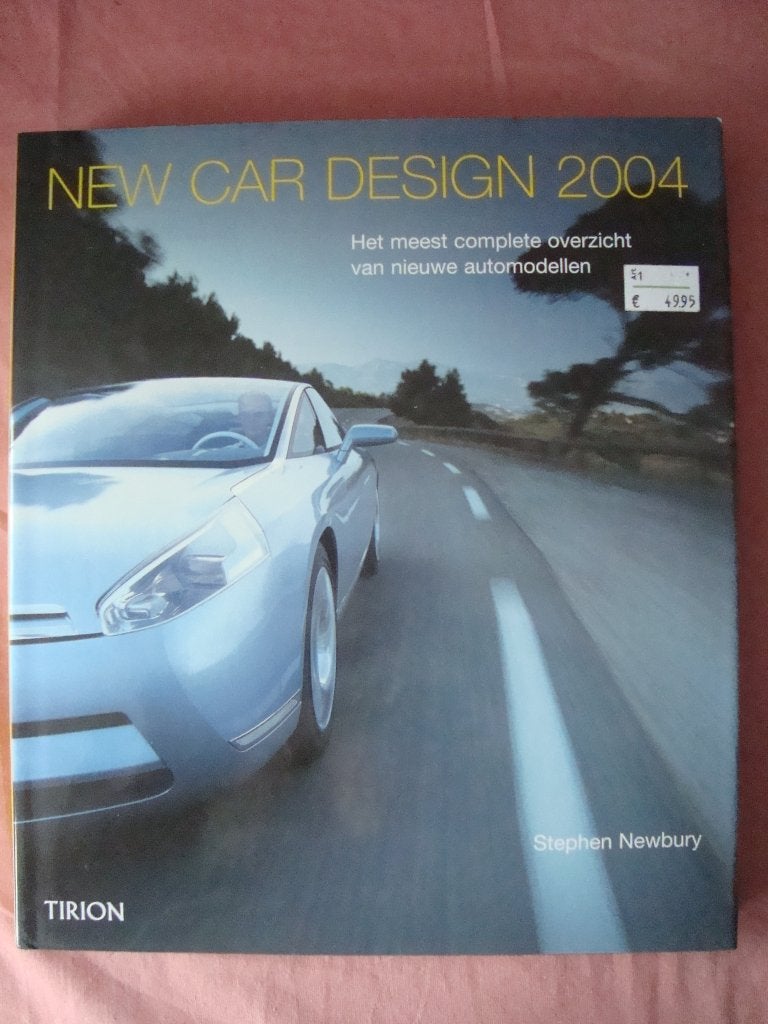 New car design 2004 nieuw, Boeken, Ophalen of Verzenden, Nieuw, Overige merken