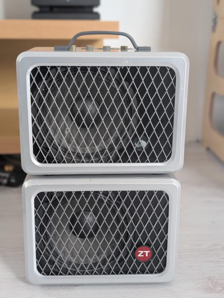 ZT Lunchbox versterker LB02 + Extra  (200W), Ophalen, Gebruikt, Gitaar, 100 watt of meer