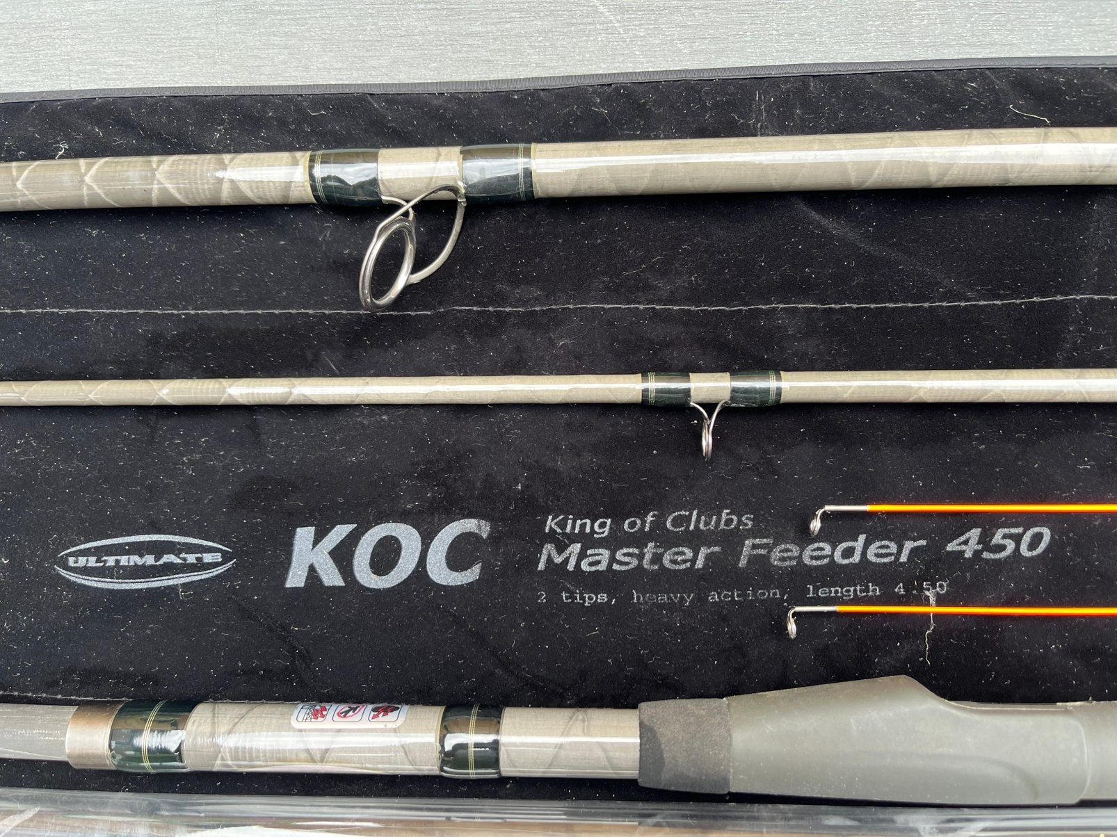 Ultimate KOC 4.5 M King Of Clubs Master Heavy Feeder, Ophalen of Verzenden, Zo goed als nieuw, Werphengel