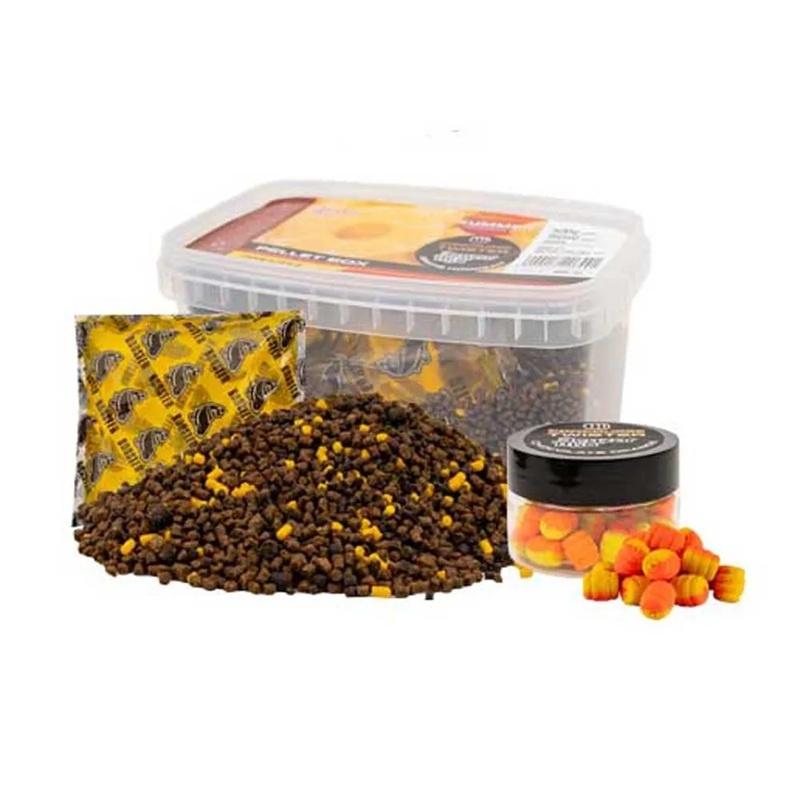 NIEUW Benzar Zomer Pellet Box + Liquid + Wafters - Ananas, Watersport en Boten, Hengelsport | Karpervissen, Ophalen of Verzenden