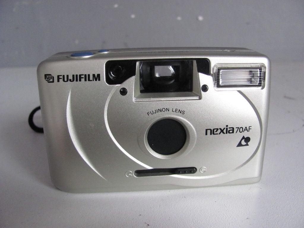 fujifilm nexia 70af  analoge camera  met fujinon lens, Ophalen of Verzenden, Zo goed als nieuw, Compact, Fuji