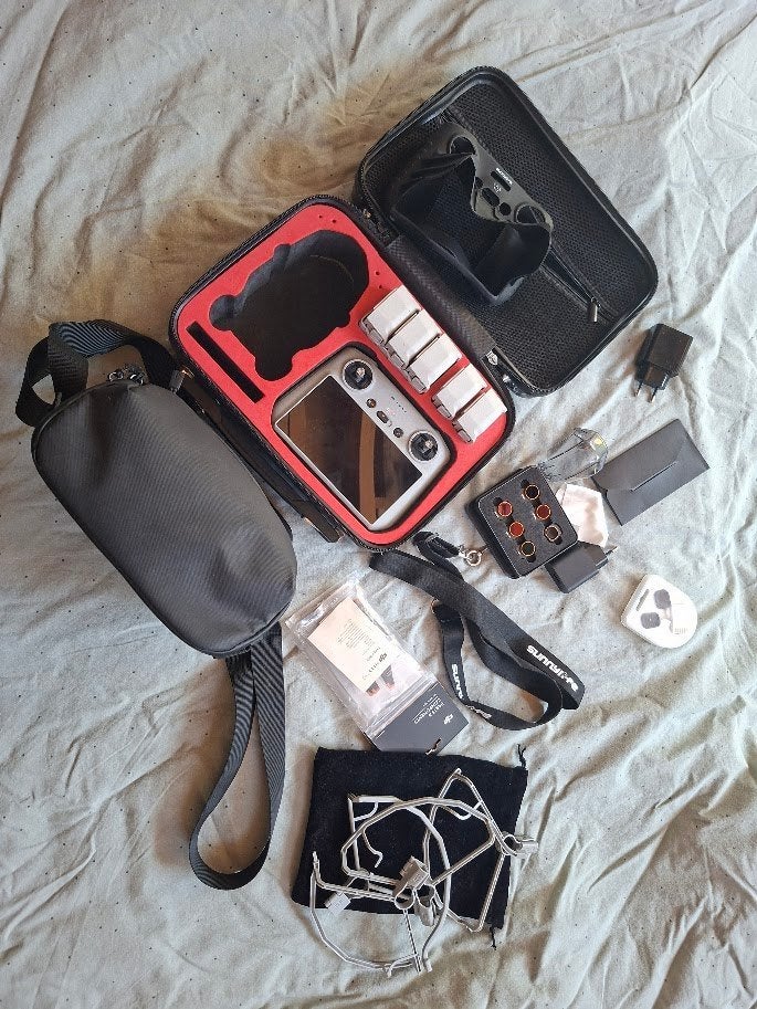 complete set voor DJI mini 3 pro, Ophalen, 30 tot 45 minuten, Cameradrone, Zo goed als nieuw