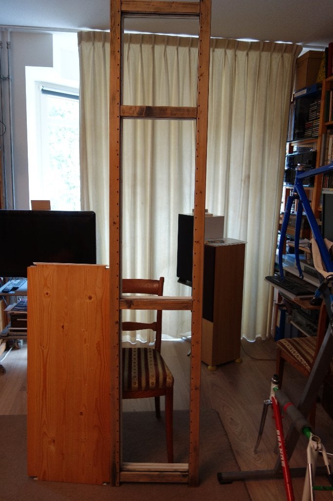 Lundia, Goedkoop!, Huis en Inrichting, Kasten | Boekenkasten, Gebruikt, 50 tot 100 cm, 200 cm of meer, 25 tot 50 cm, Ophalen