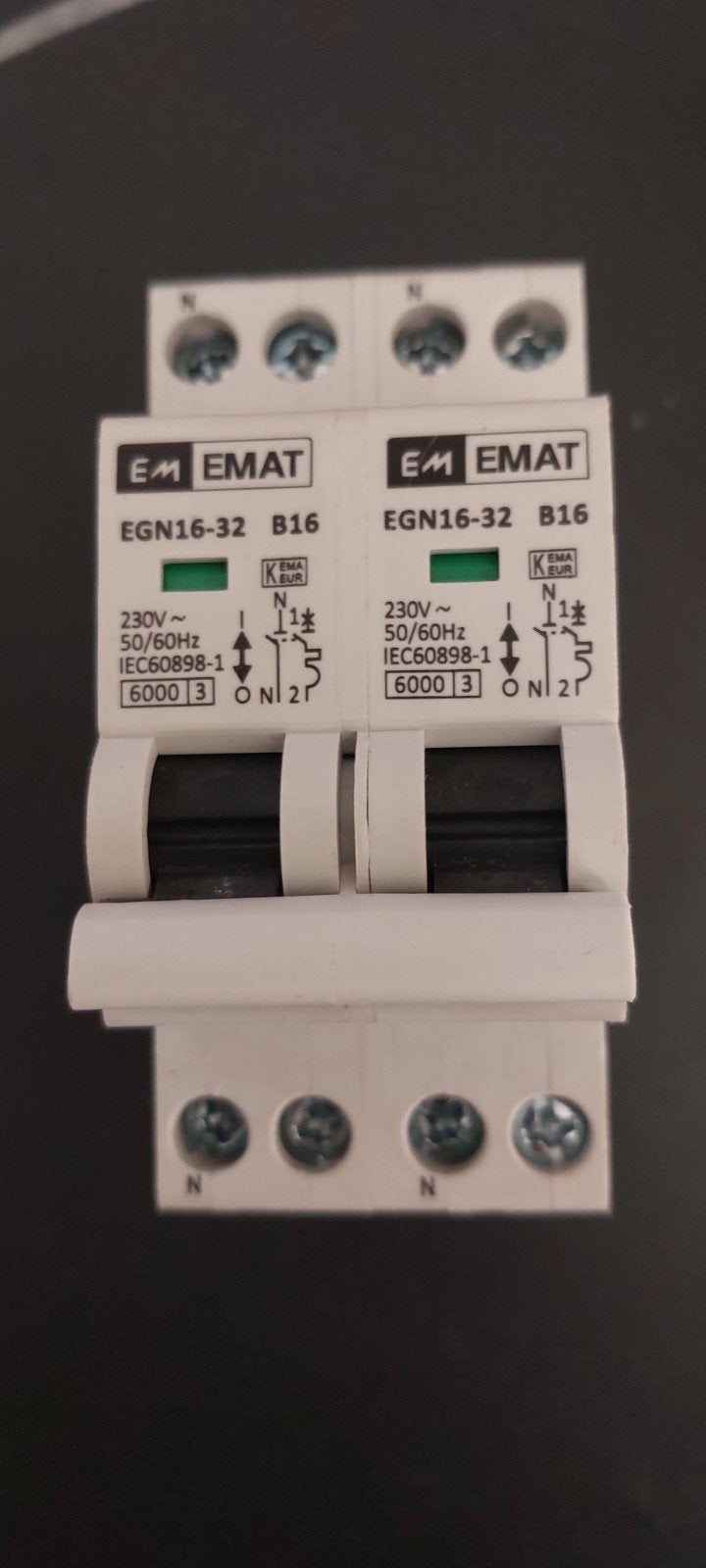 EM EMAT EGN16-32 B16 Kookgroep, Ophalen of Verzenden, Nieuw, Emat, Installatieautomaat