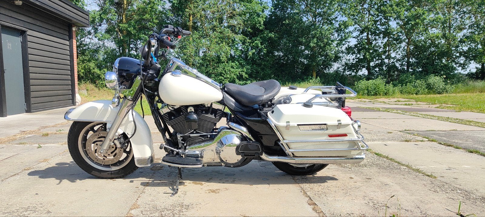 Harley Davidson Road King Police, 2 cilinders, Motorrijbewijs A, Gebruikt, Particulier