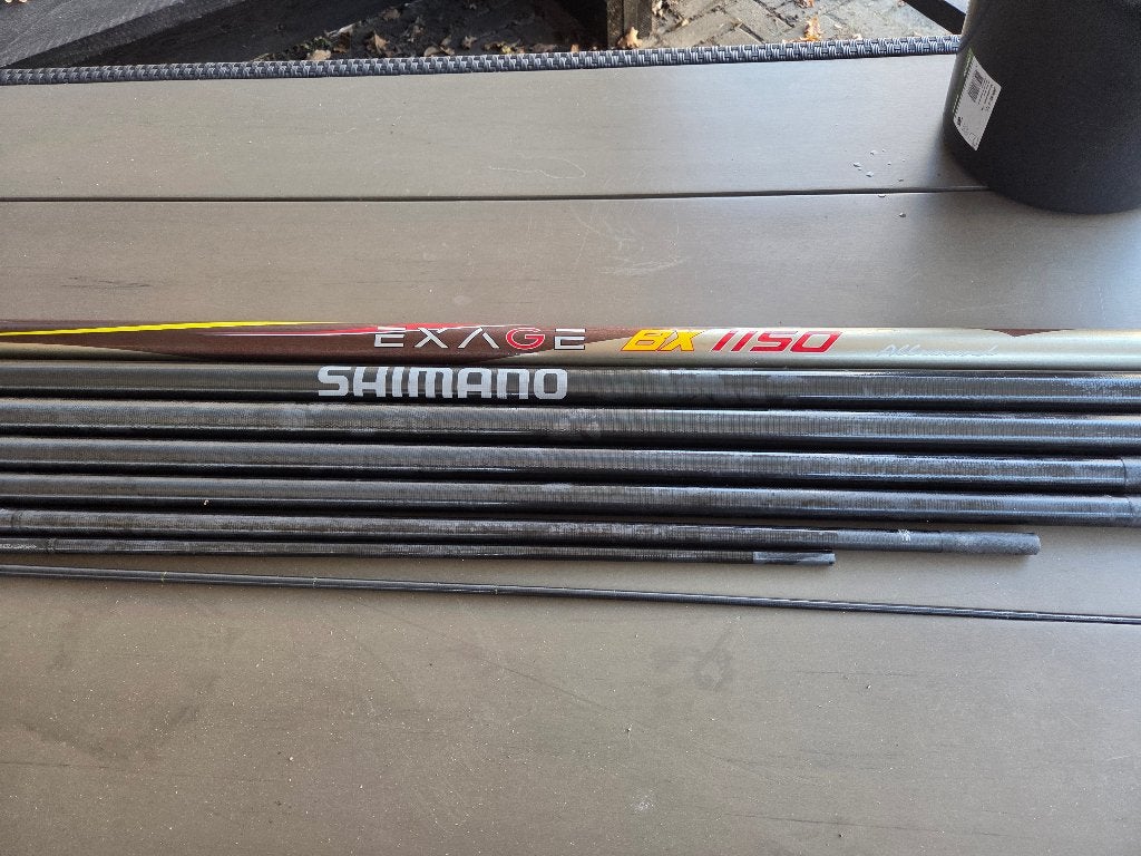 Gevraagd delen shimano exage bx, Watersport en Boten, Hengelsport | Witvissen, Ophalen of Verzenden, Vaste hengel