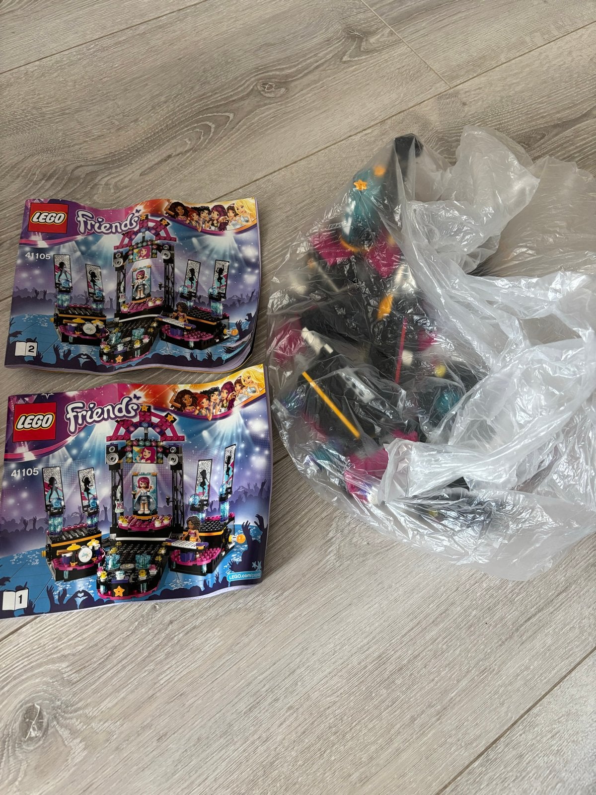 Lego Friends 41105 Popster Showpodium, Gebruikt, Lego, Friends, Ophalen of Verzenden