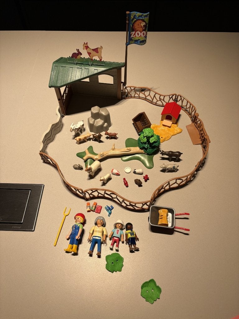 Playmobil 6635 Citylife  Grote kinderboerderij, Gebruikt, Complete set, Overige typen, Ophalen of Verzenden
