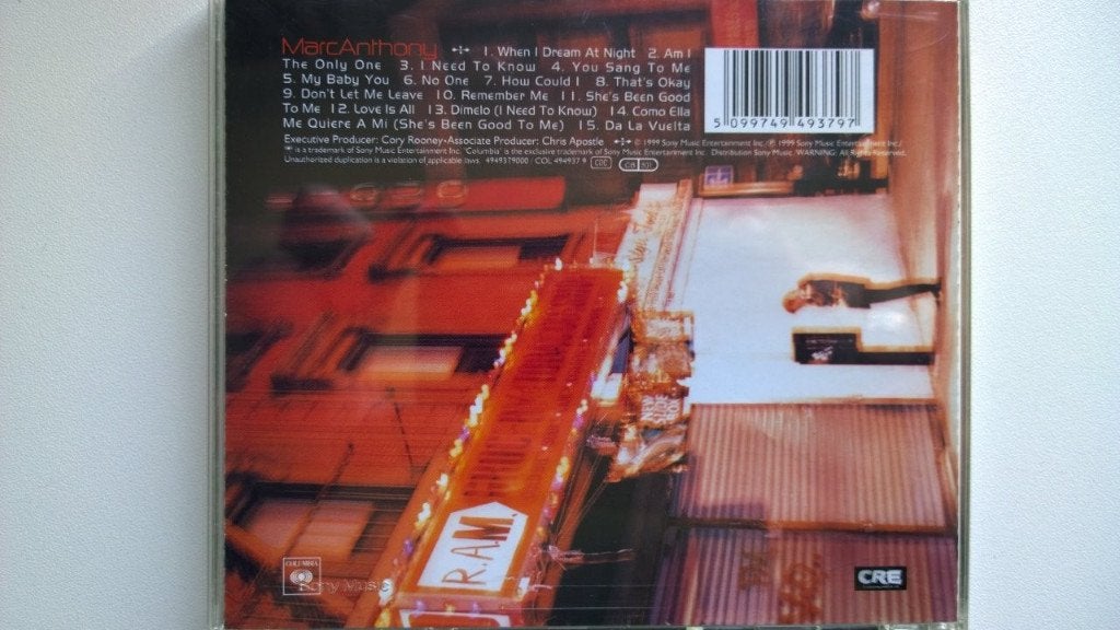 Marc Anthony - Marc Anthony, Cd's en Dvd's, Ophalen of Verzenden, Zo goed als nieuw, Pop, Album