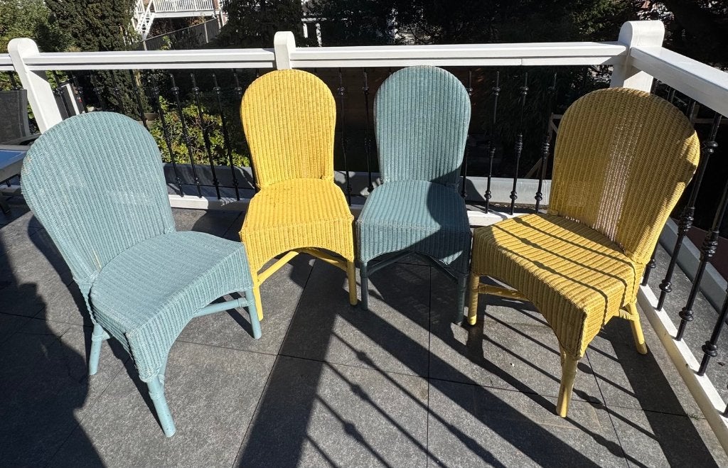 Stoel Lloyd Loom, Ophalen, Gebruikt, Overige kleuren, Vier