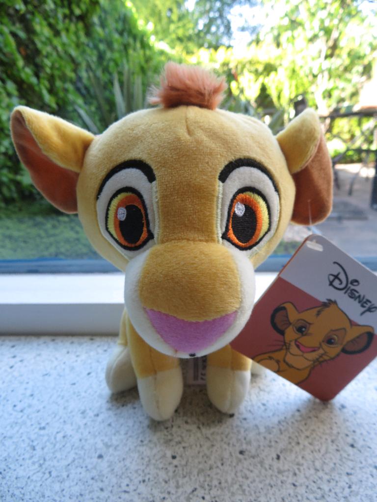 Disney leeuw leeuwtje Nala uit de Film Lion King, Disney, Disney, Geel, Nieuw