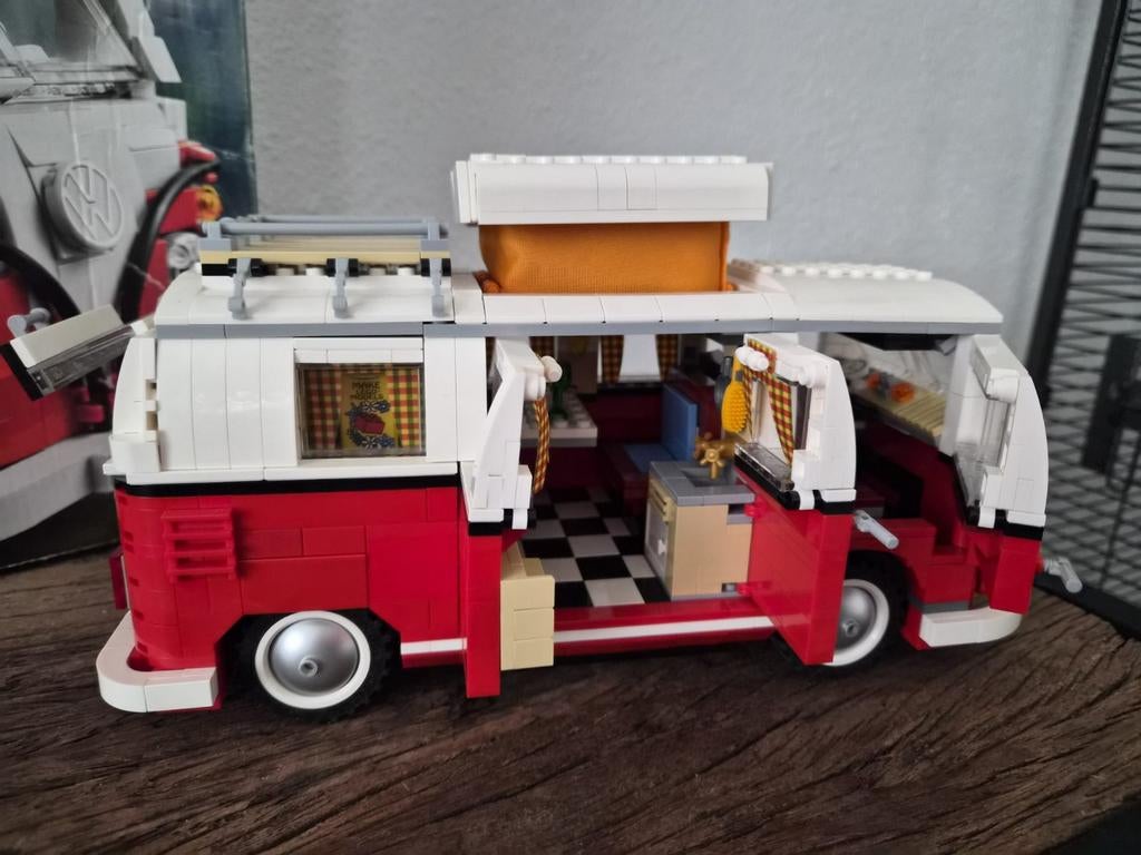 Lego VW camper, Ophalen, Inclusief doos, Lego, Zo goed als nieuw