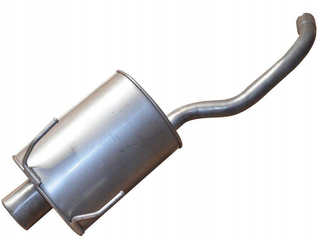 Uitlaat, Einddemper Fiat Panda, 500, Fiat, -, -, Nieuw