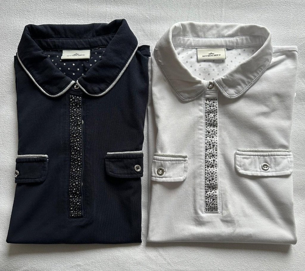 2 HV Polo / HV Society polo's maat 36, HV Society, Zo goed als nieuw, Korte mouw, Maat 36 (S)