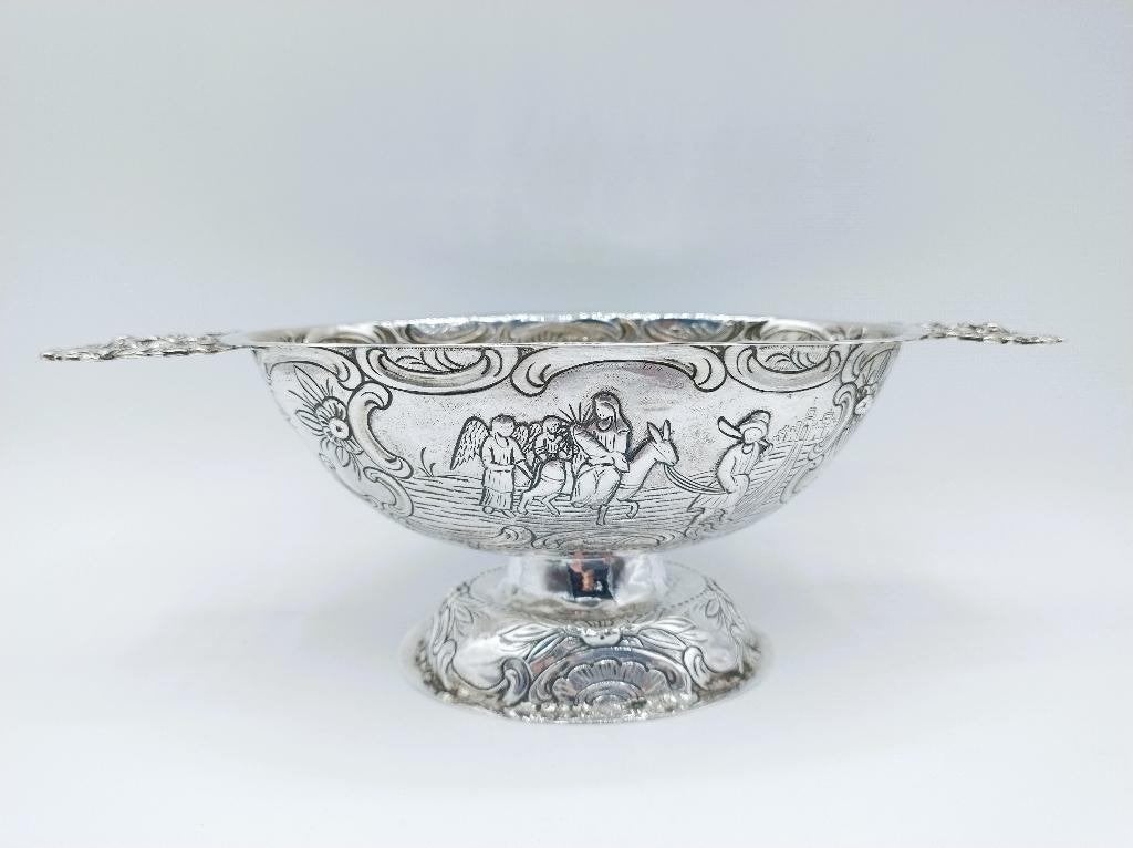 Zilveren brandewijnkom, Leeuwarden, 1804, Verzenden, Zilver