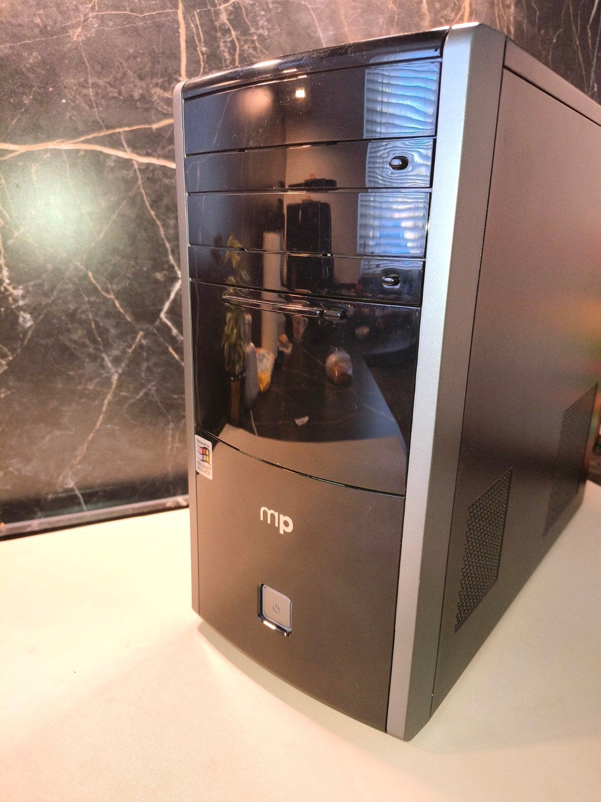 MP Micro ATX computerkast - Leeg, Computers en Software, Ophalen, Gebruikt
