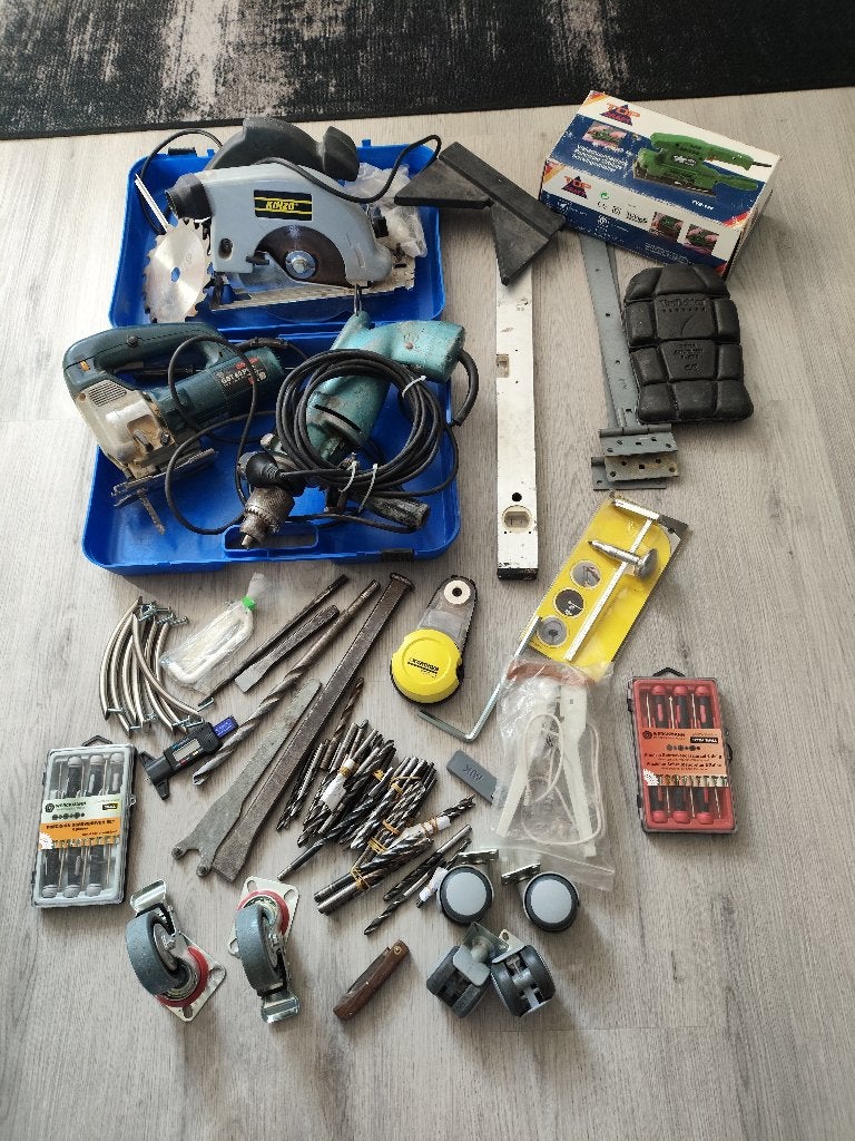 Elektrische gereedschap en div., Doe-het-zelf en Verbouw, Ophalen of Verzenden, Gebruikt, Gereedschapsset, Bosch