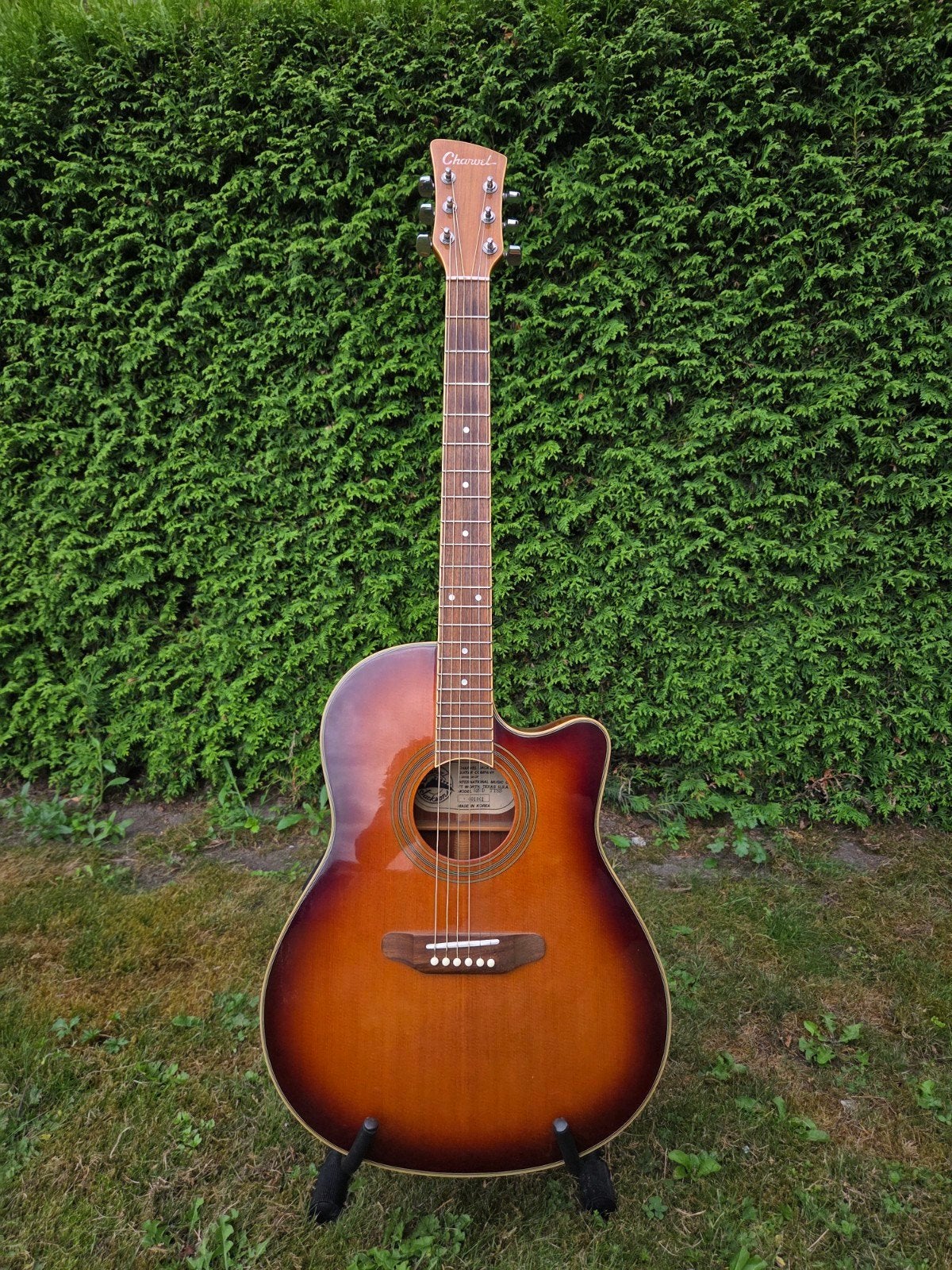 Charvel Jackson - Elektro-Akoestische gitaar, Muziek en Instrumenten, Ophalen, Gebruikt, Western- of Steelstringgitaar