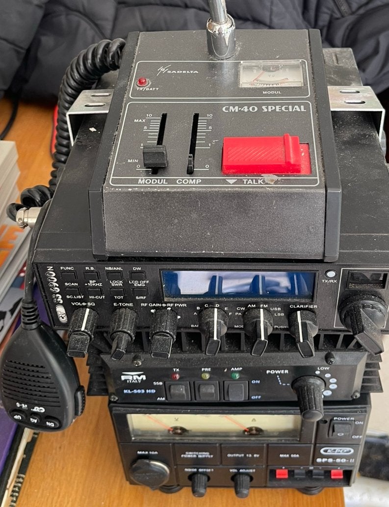 27mhz amateur set, Ophalen of Verzenden, Zo goed als nieuw