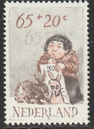 Nederland 1982 1277 Kind 65c, Postfris, Ophalen of Verzenden, Na 1940, Gestempeld