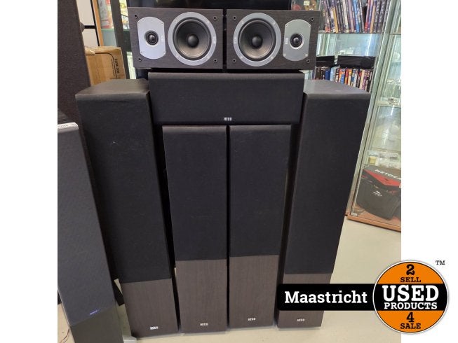 Complete set HECO Victa 700/500/200/100   7.0 surr. speakers, Flex Ltd., Zo goed als nieuw, https://flex.com/contact-us, Nobelstraat 10, 5807 GA Oostrum LB, Limburg, Nederland