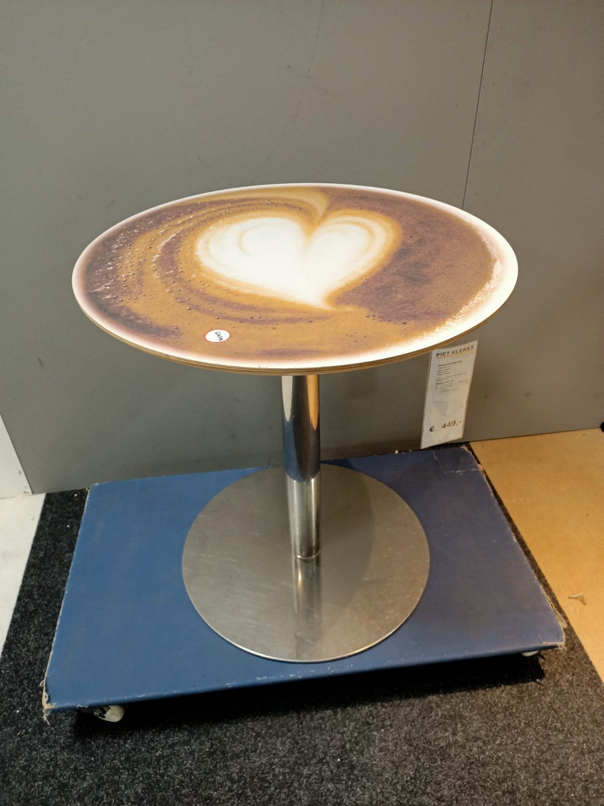 eettafel Noe, 80cm rond UITVERKOOP van €449,-, 50 tot 100 cm, Rond, Zo goed als nieuw, 50 tot 100 cm