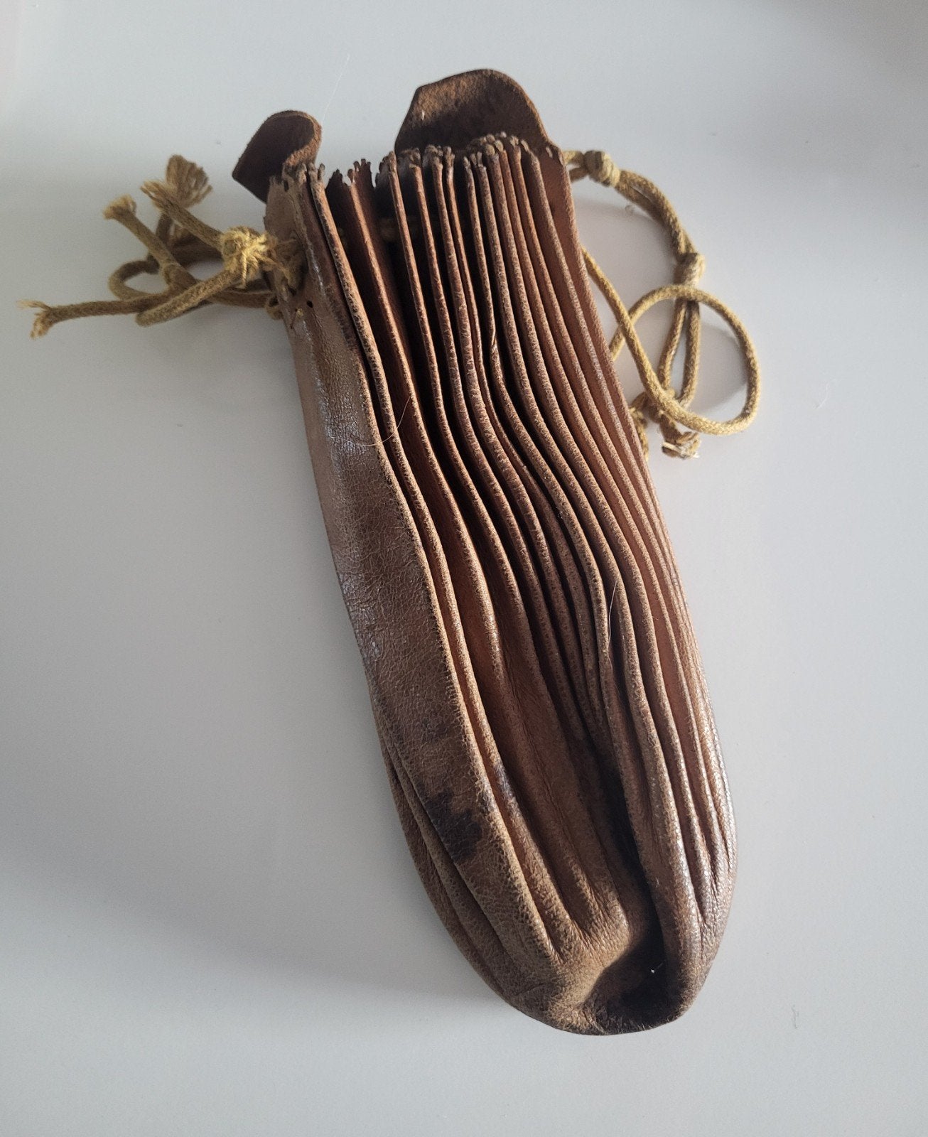 Te koop vintage harmonica geldbeurs, Ophalen of Verzenden, Gebruikt