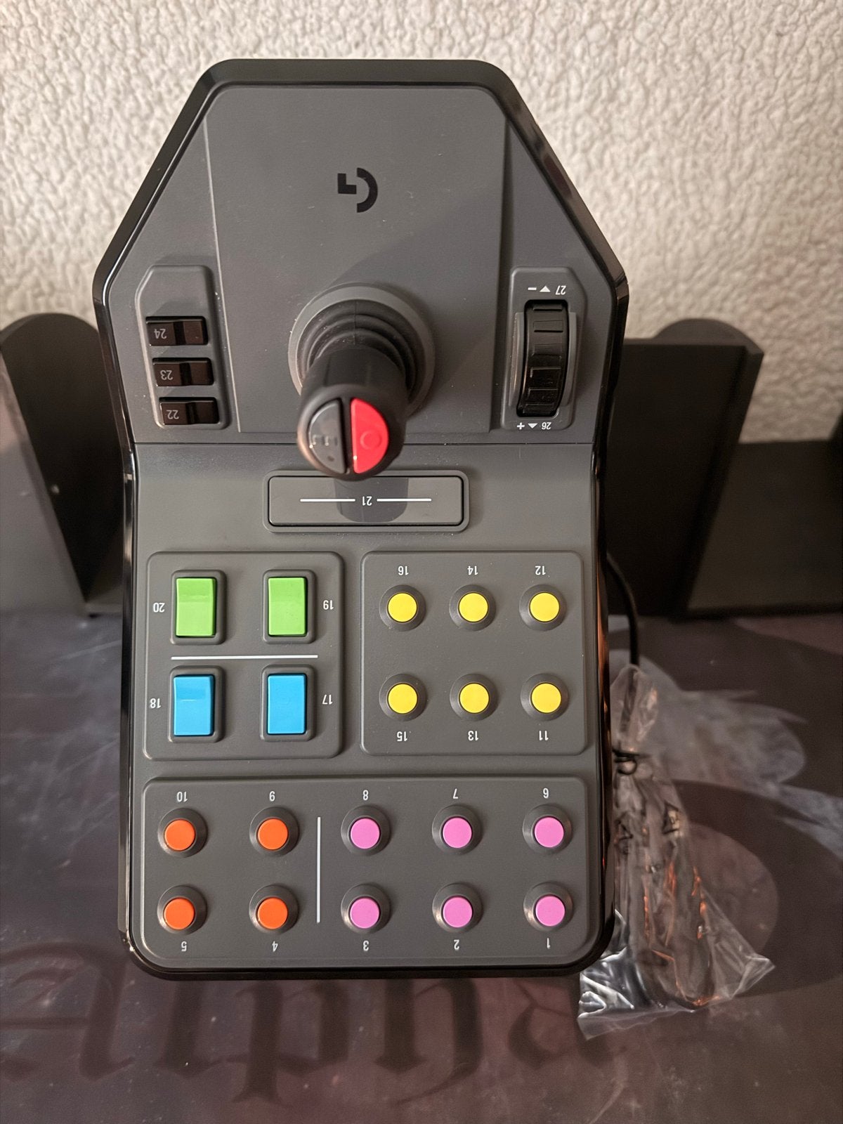 Logitech G Farm Simulator Side Panel, Computers en Software, Joysticks, Verzenden, Zo goed als nieuw