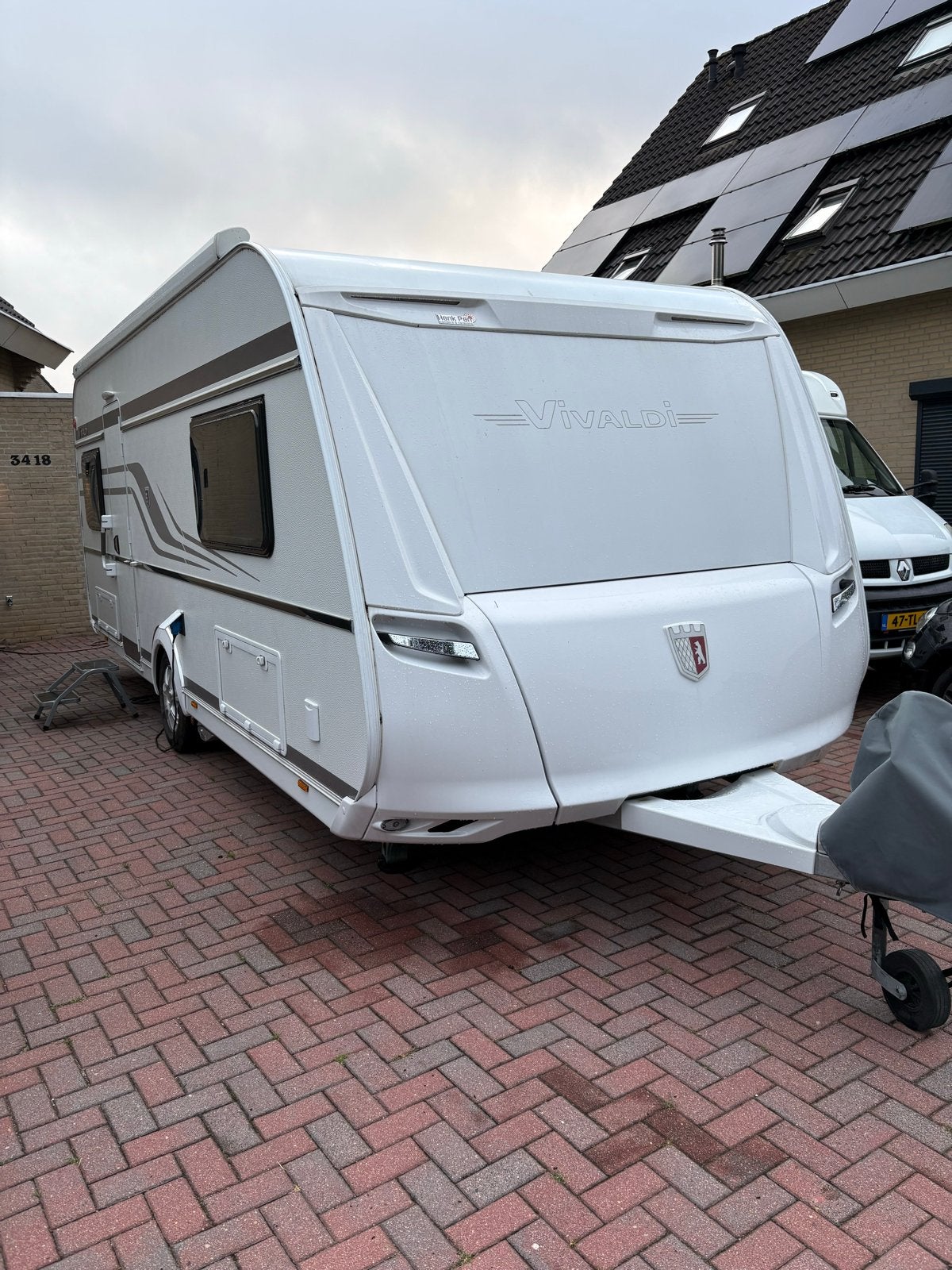Luxe Tabbert Vivaldi 560 TDL met mover, airco en vloerverwar, Caravans en Kamperen, Rondzit, Frans bed, Particulier, 5 tot 6 meter