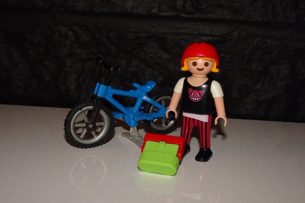 10 - Meisje met fiets 2814, Ophalen of Verzenden