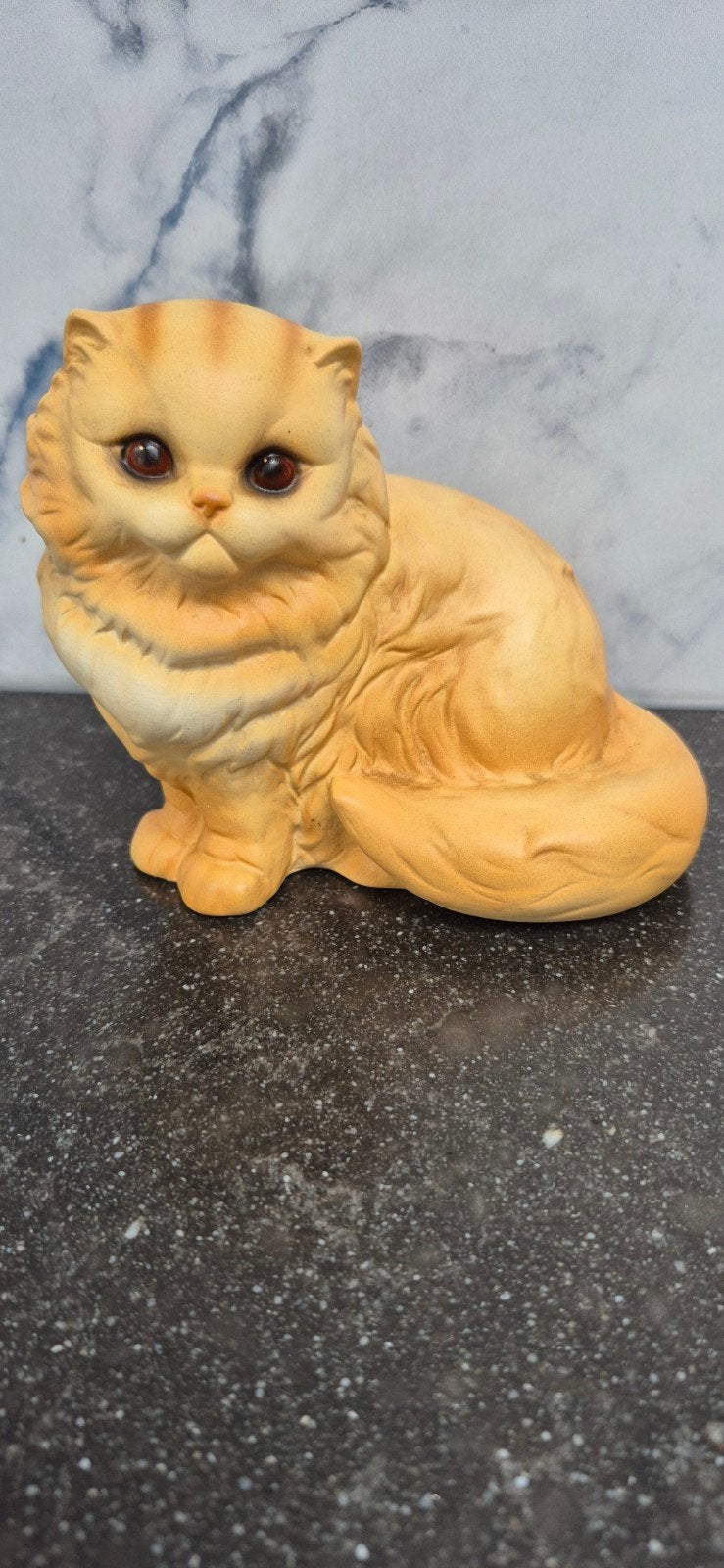 Vintage Goebel Perzische Kat Beeldje - 12x12 cm, Verzamelen, Ophalen of Verzenden, Zo goed als nieuw, Beeldje of Figuurtje