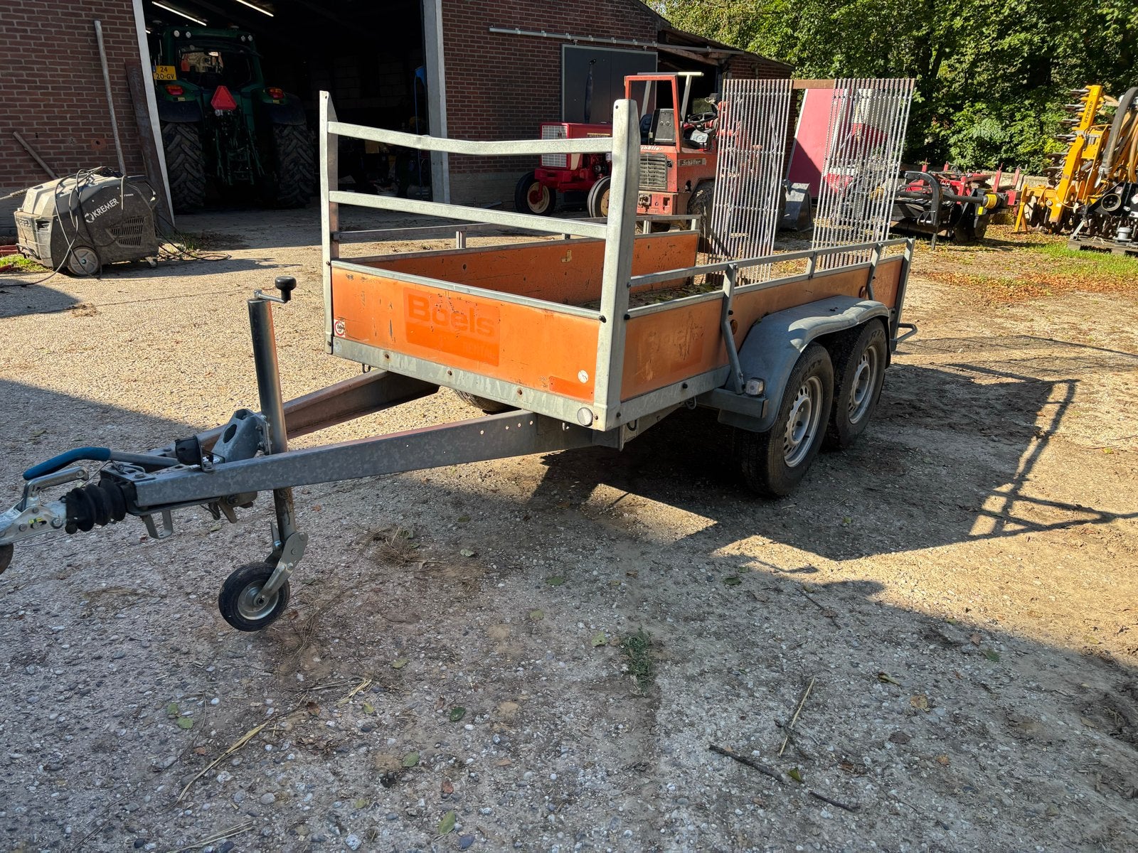 Robuuste ATEC VD27'G Tandemas Aanhangwagen - 2700 kg, Ophalen, Gebruikt
