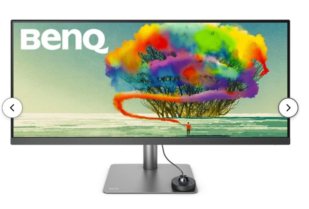 BENQ PD3420QQ ultra wide monitor, Computers en Software, Monitoren, Ophalen, Hoofdtelefoonaansluiting, BenQ, Zo goed als nieuw