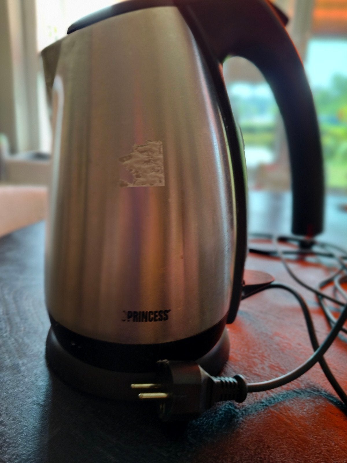 Princess waterkoker RVS - Gebruikt, 1 tot 2 liter, Ophalen, Gebruikt, Rvs