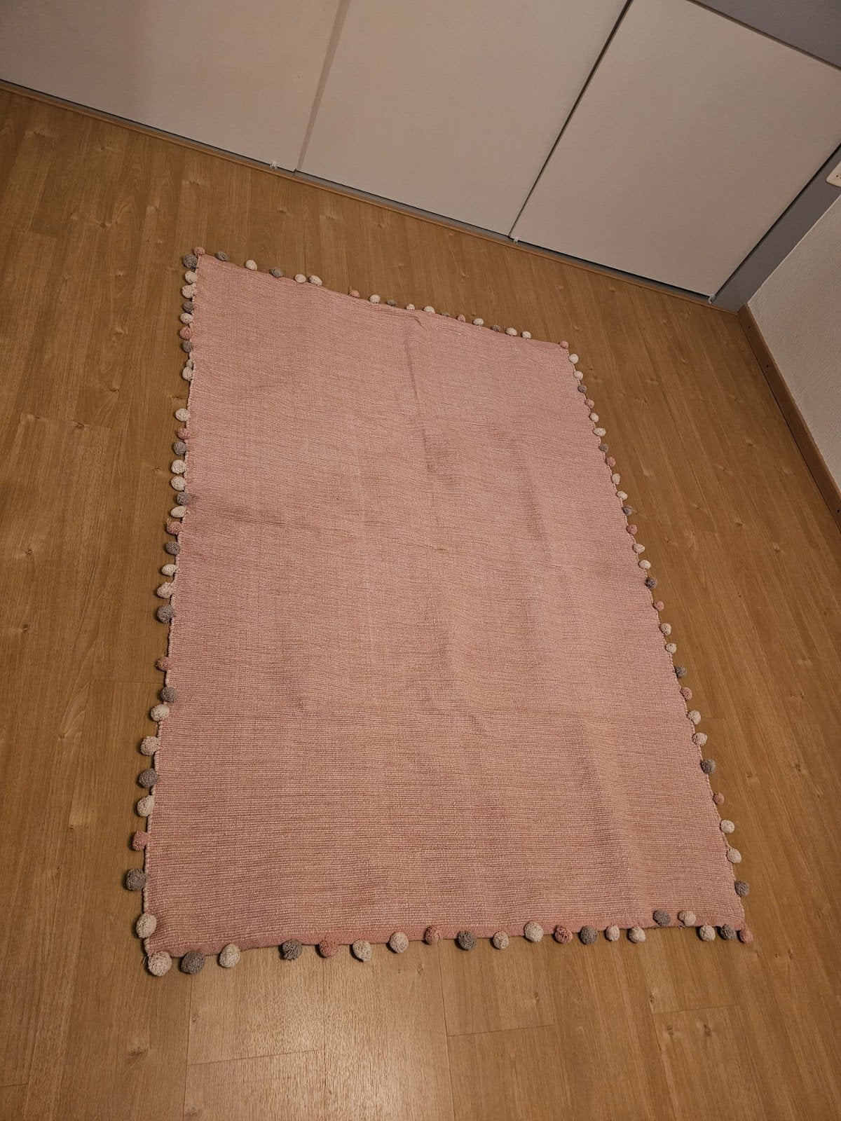 Roze vloerkleed Maison du Monde 120x180cm, Modern, Speels, 100 tot 150 cm, Ophalen of Verzenden, Zo goed als nieuw