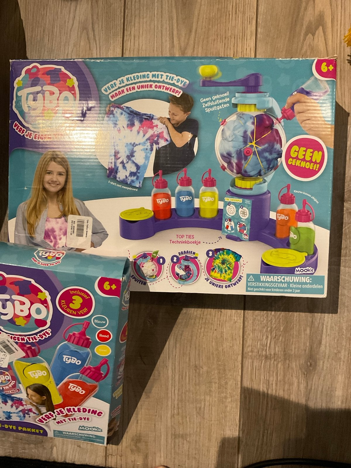 Tybo Tie-Dye Kit - Verf je eigen kleding, Overige thema's, Textiel, Nieuw, Meerkleurig