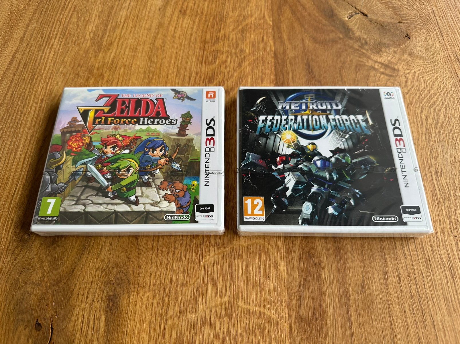 2 Nintendo 3DS games, nieuw geseald Zelda & Metroid, Avontuur en Actie, 1 speler, Ophalen of Verzenden, Zo goed als nieuw