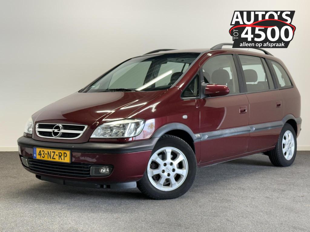 Opel Zafira 2.2-16V Elegance 7 persoons! Trekhaak!, Auto's, Opel, Bedrijf, Te koop, Zafira, ABS, Airbags, Airconditioning, Alarm