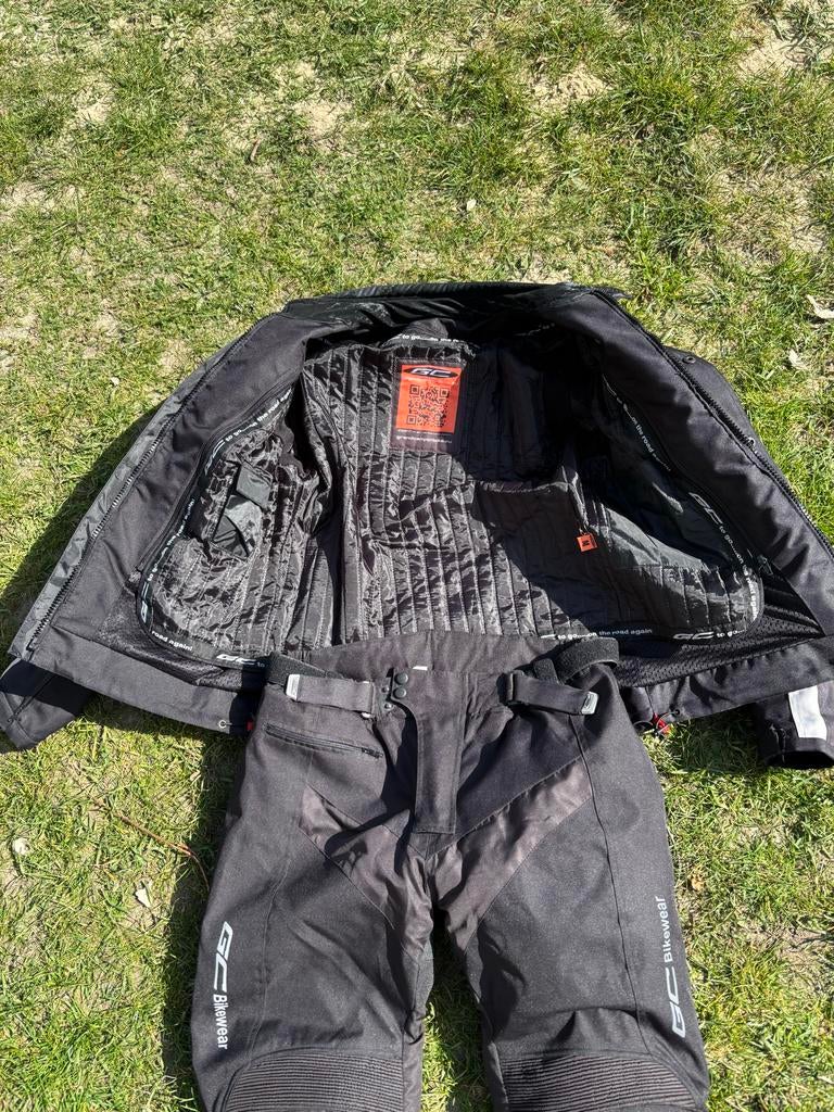 GC Bikewear motorpak met uitneembare wintervacht M/2XL, Ophalen of Verzenden, Tweedehands, Heren, Broek | textiel