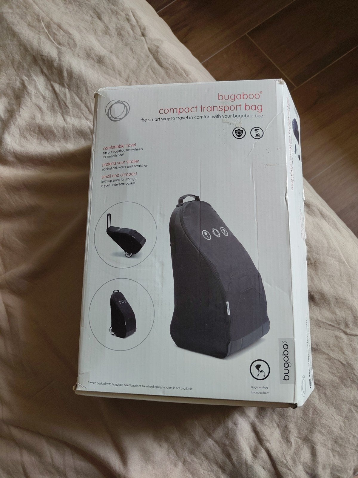 Bugaboo compacte reistas voor kinderwagen, Ophalen of Verzenden, Zo goed als nieuw