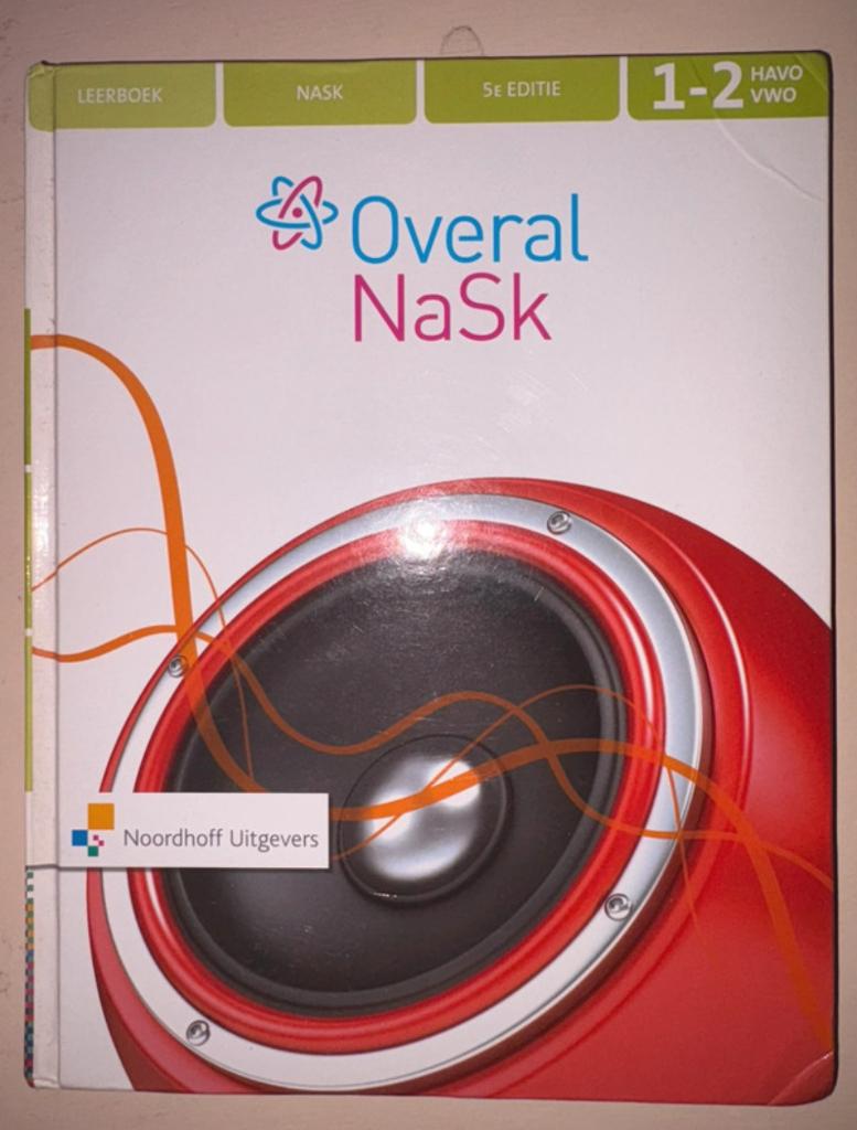 Overal Nask havo/vwo 1-2, Scheikunde, HAVO, Ophalen of Verzenden, Zo goed als nieuw