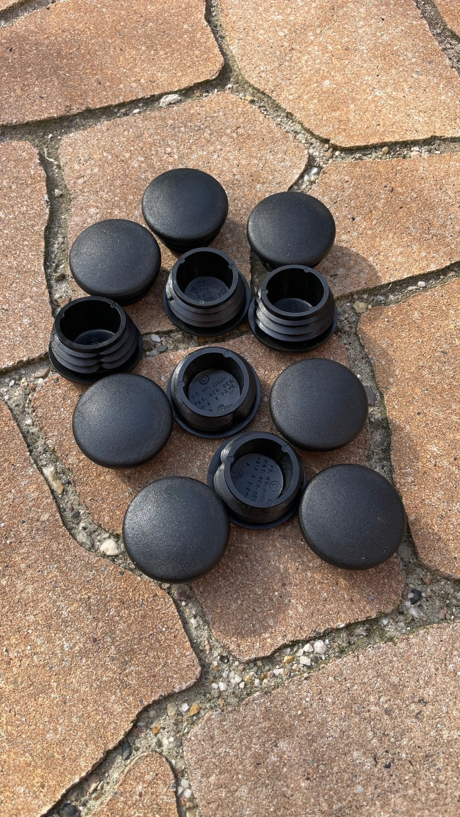 Steigerbuis afdekdop zwart 42mm, Ophalen of Verzenden, Nieuw