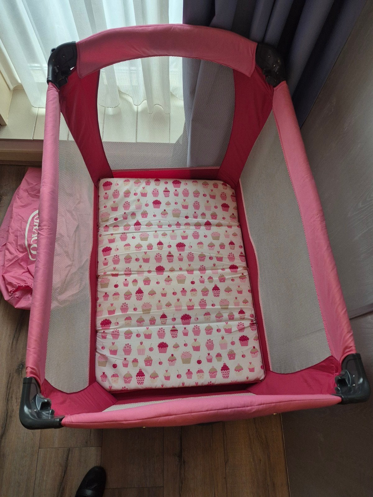 Camping bed box in 1 ! Is iets kleiner dan standaard maat, Ophalen, Minder dan 140 cm, Minder dan 70 cm