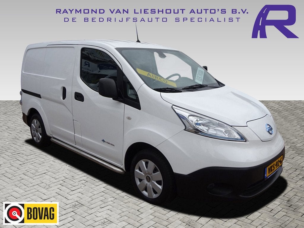 Nissan E-NV200 Business 40 kWh 2.ZERO S.O.H 90% ( Grotere ac, Automatische klimaatregeling, Gebruikt, Zwart, Wit