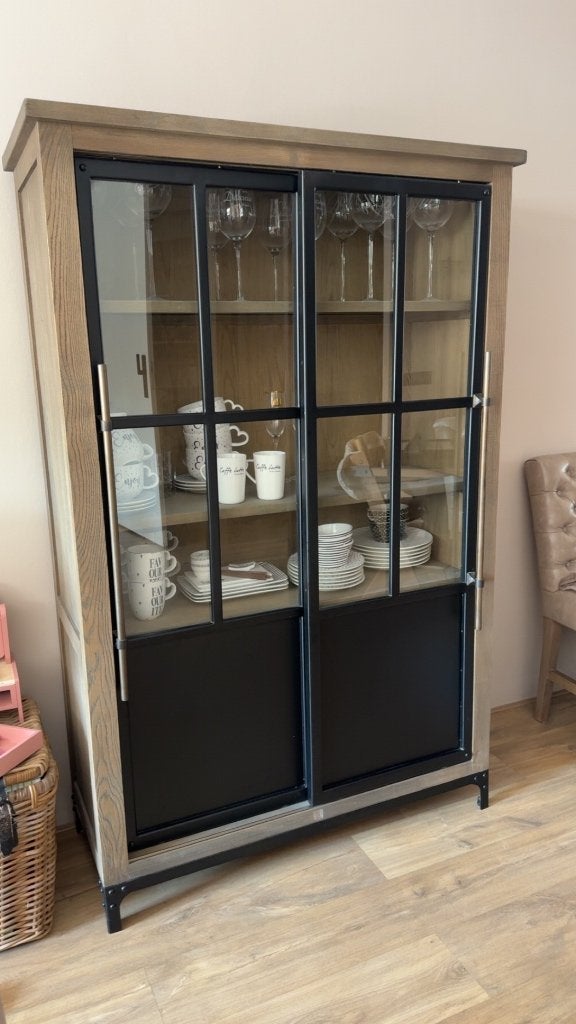 Hoxton cabinet low Riviera maison, Huis en Inrichting, Ophalen, 100 tot 150 cm, Zo goed als nieuw, 150 tot 200 cm