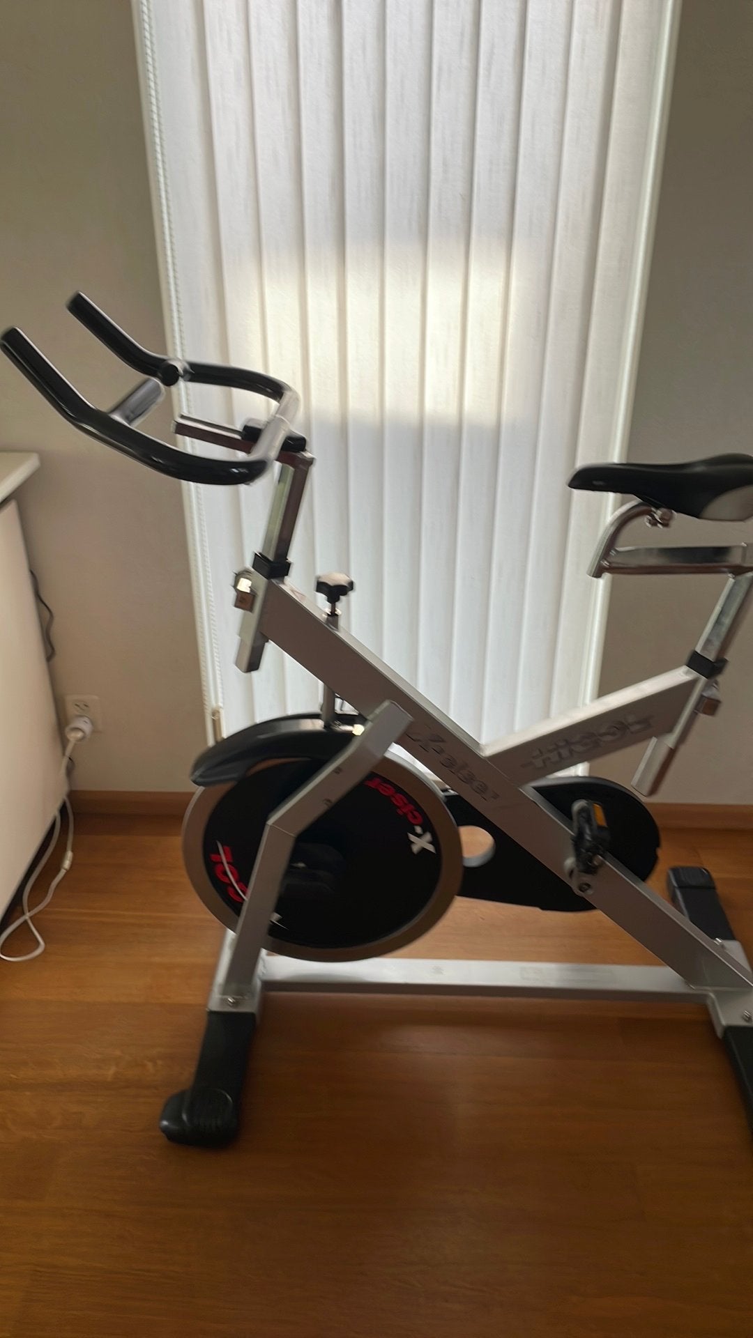 Spinning fiets/ home trainer, Sport en Fitness, Fitnessapparatuur, Ophalen, Gebruikt, Metaal, Spinningfiets