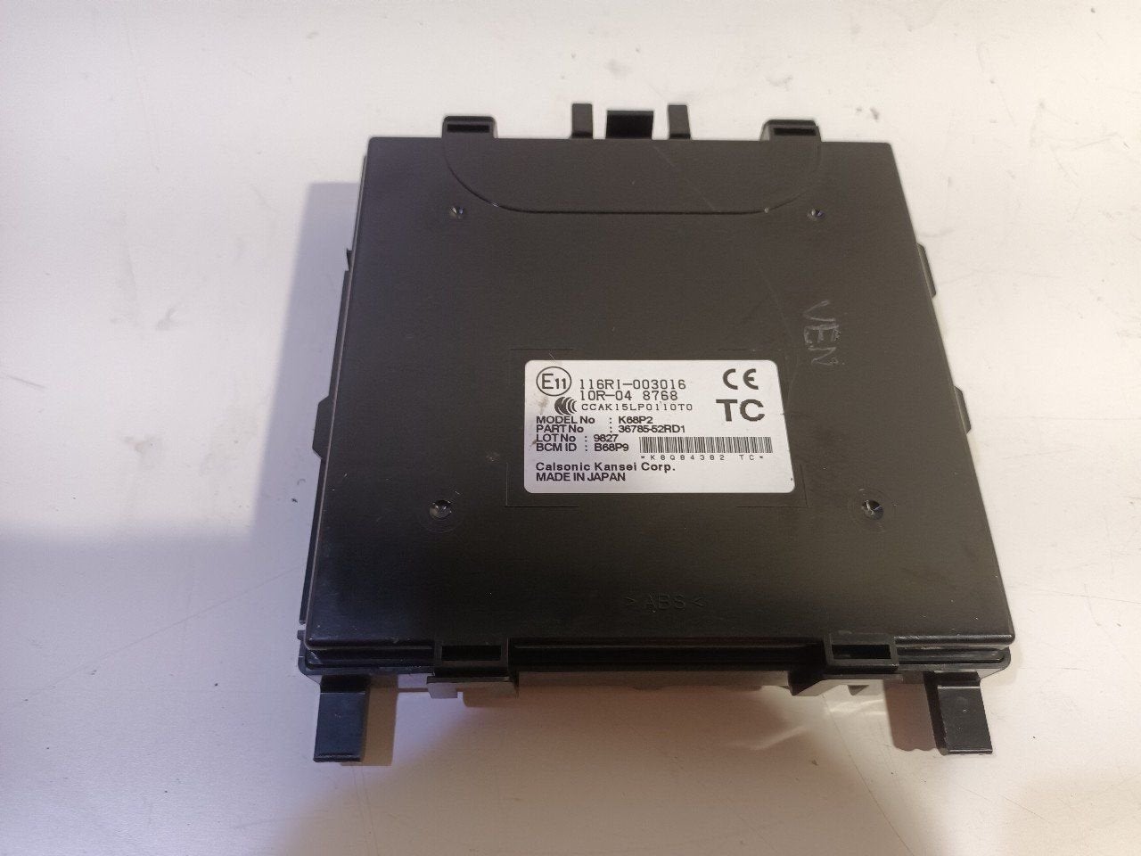Computer body control Suzuki Swift, Onderdelen@venauto.nl, Van der Ven Autorecycling B.V., Gebruikt, Ettenseweg 76, 4706 PB Roosendaal, The Netherlands