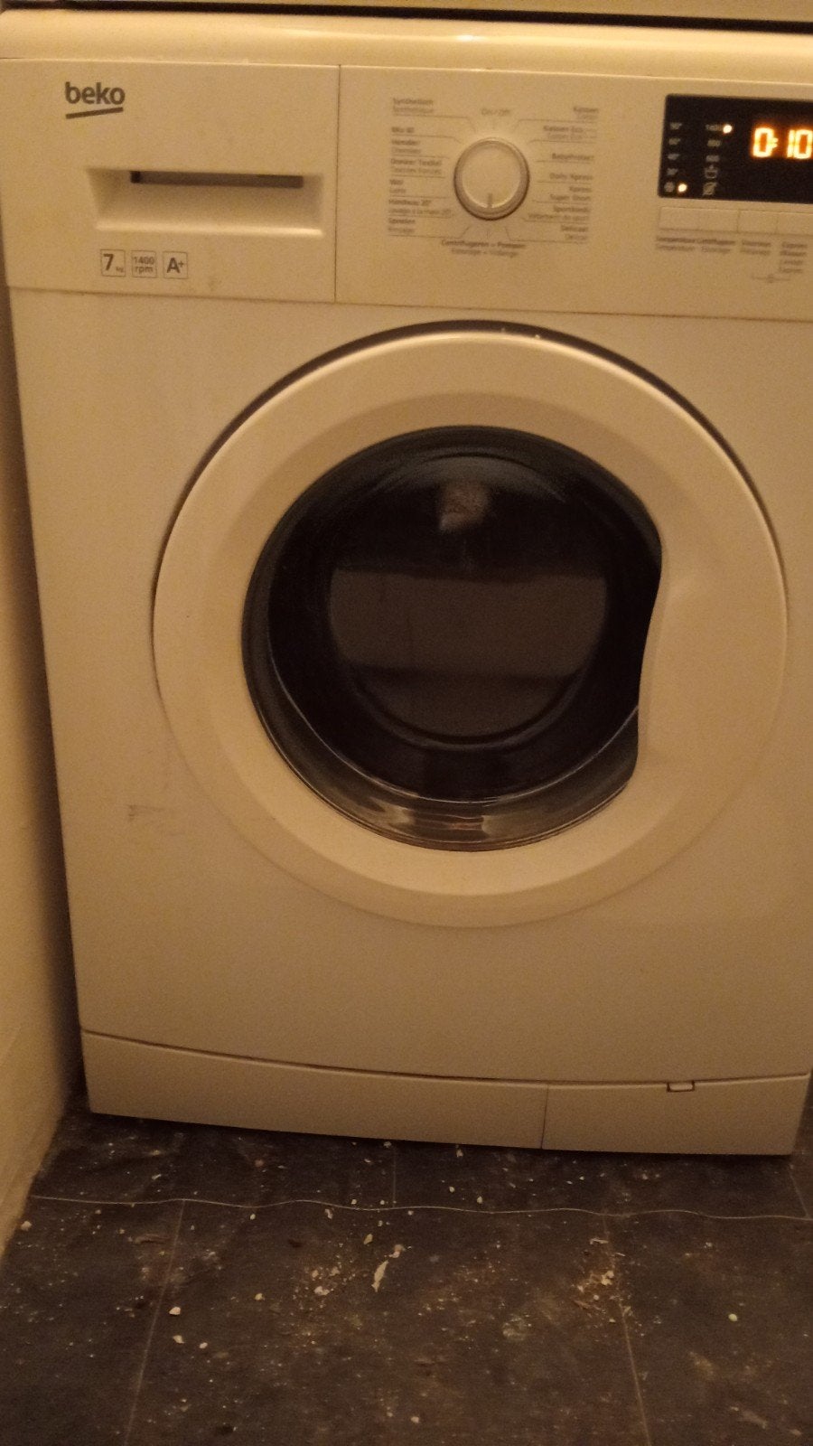 voor weinig Beko wasmachine 7kg  A+ 1400 toeren, Witgoed en Apparatuur, Ophalen, Gebruikt, Voorlader, 85 tot 90 cm