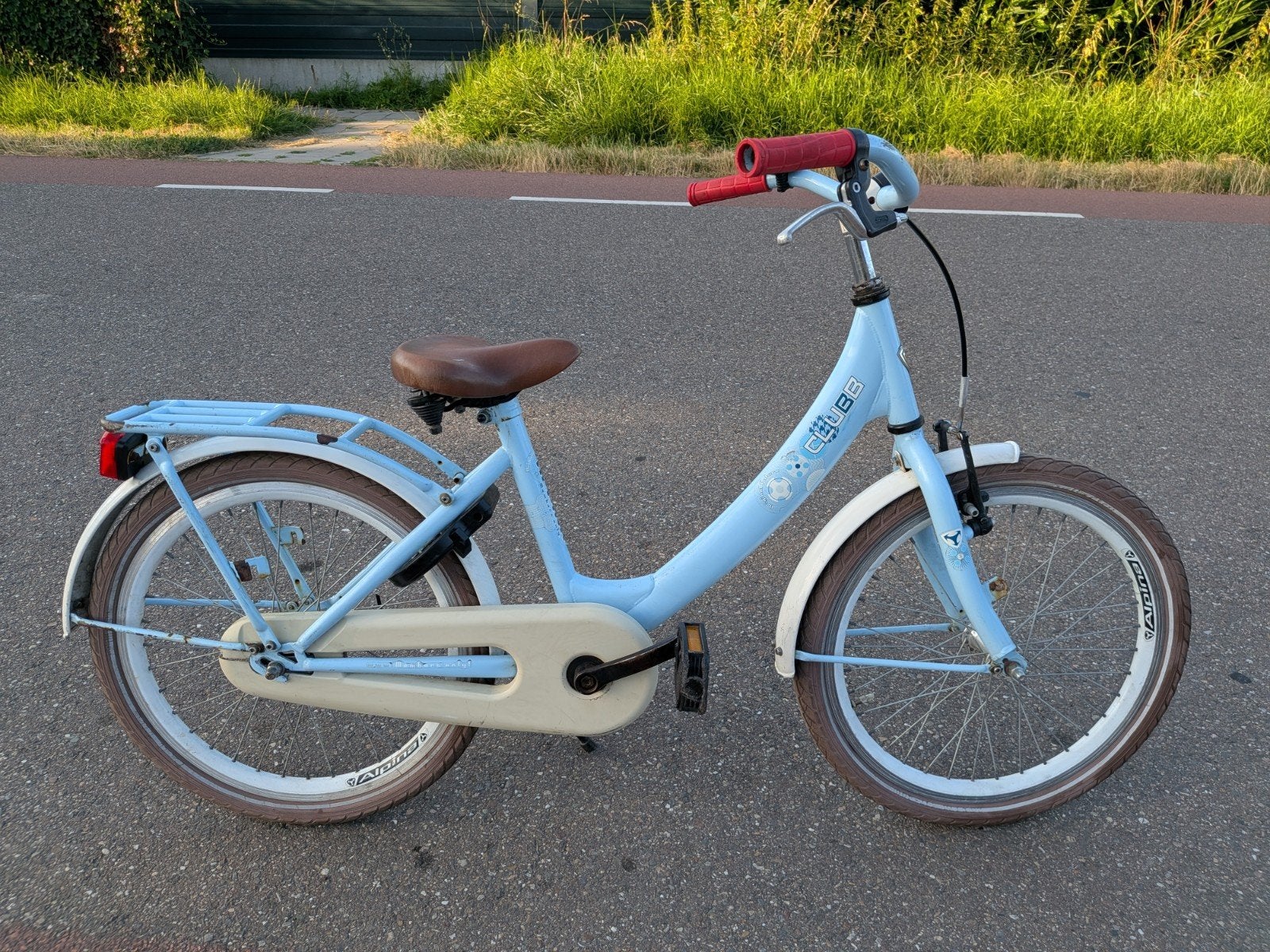 20 inch meisjes fiets, Fietsen en Brommers, Fietsen | Meisjes, Ophalen, Gebruikt, Velgrem, Batavus Snake Alpina Trial Yabber cube bulls loekie sparta