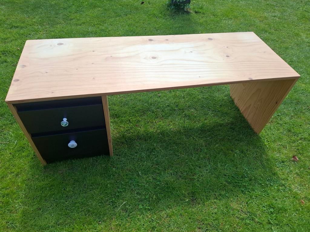 Kinderbureau met IKEA ladeblok + verstelbare IKEA stoel, Ophalen, Gebruikt, Scandinavisch, Kinderbureau